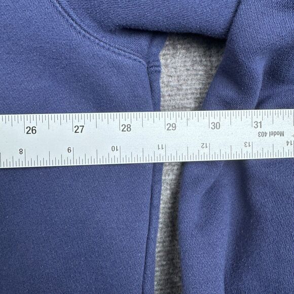 Vintage Reebok‎ Denver Broncos Sweatshirt Men's 2XL Blue Embroidered Logo NFL - Picture 5 of 7